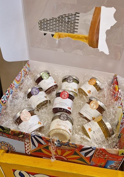 9 Gläser in einer edlen Geschenkverpackung