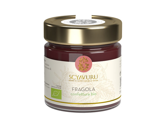Organic Strawberry jam (250gr)