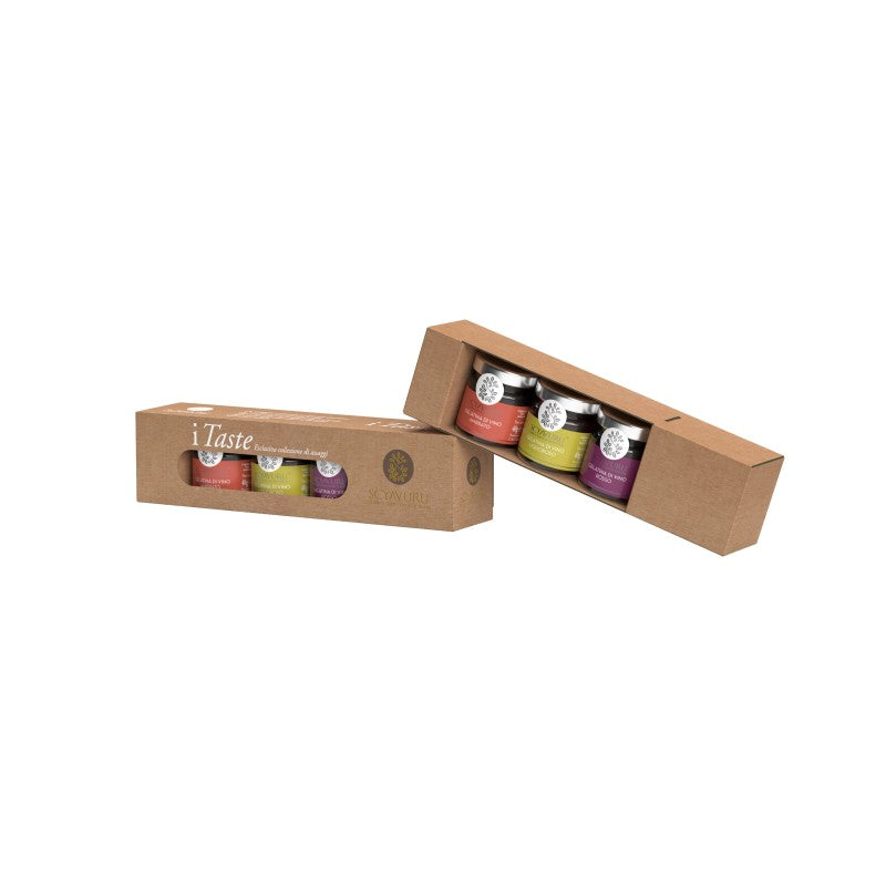 Geschenk-Box mit 3 verschiedenen 40-g-Weingelees